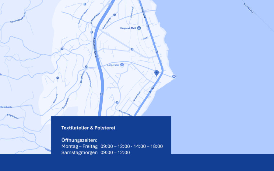 Naef Map Seestrasse77 Textil Polsterei